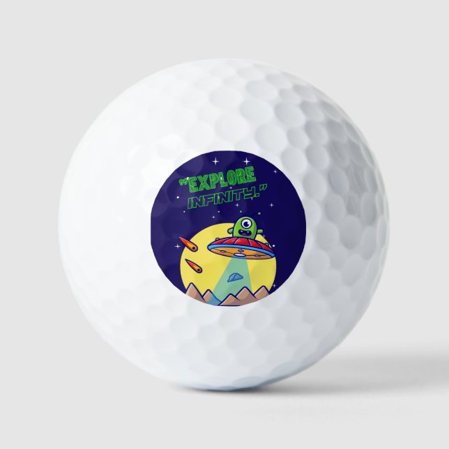 Pelotas De Golf Explora el infinito (Anverso)