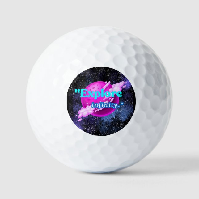 Pelotas De Golf Explora el infinito (Anverso)
