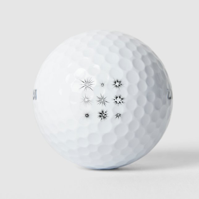 Pelotas De Golf Explosión Personalizado 6162 (Anverso)