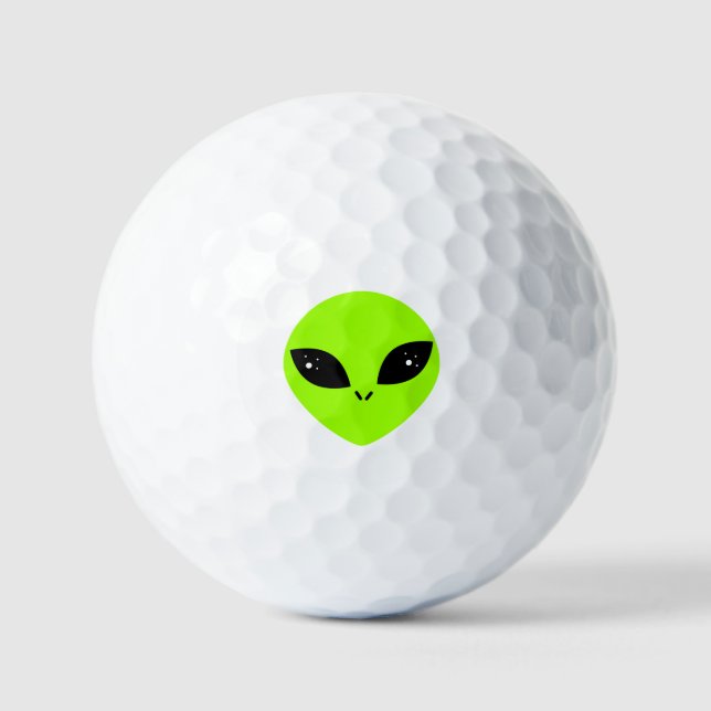 Pelotas De Golf Extraterrestre  (Anverso)