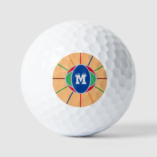 Pelotas De Golf Eyeballs (Anverso)