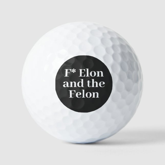 Pelotas De Golf F* Elon Golf Ball (Anverso)