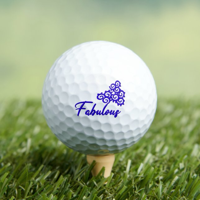 Pelotas De Golf Fab Iz, As Fab Duz Golf Balls (Camiseta in situ)