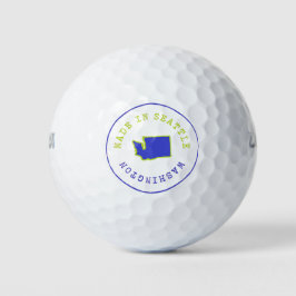 Pelotas De Golf Fabricado en el sello Seattle