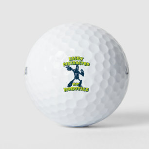 Pelotas De Golf Fácilmente Distraído Por Robotics Robot
