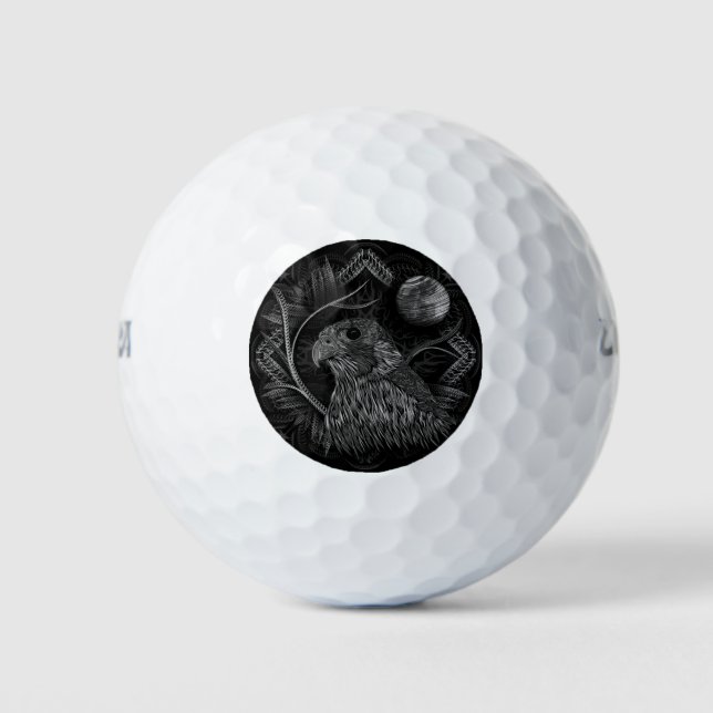 Pelotas De Golf Falcon Full Moon (Anverso)