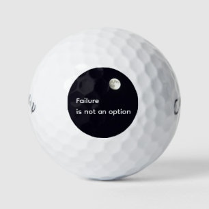 Pelotas De Golf Fallo en una opción