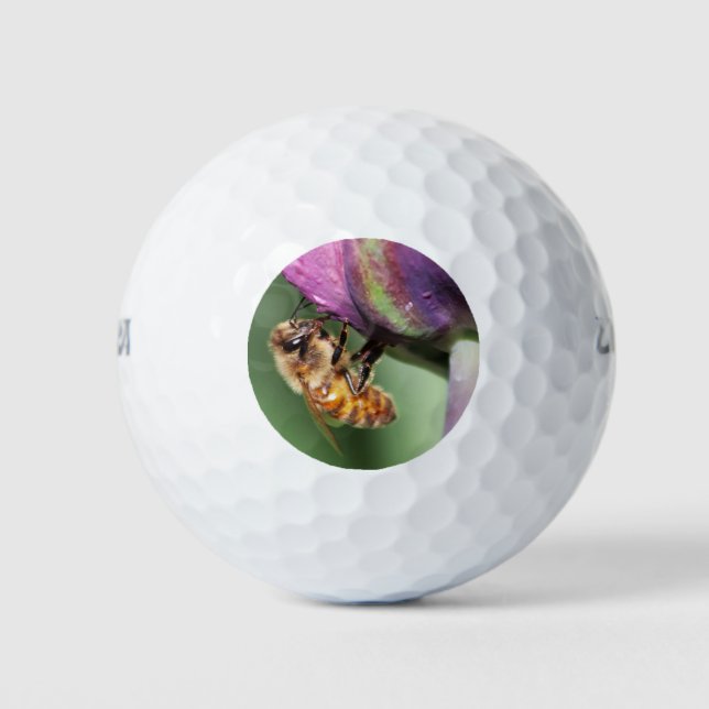 Pelotas De Golf Faln Fuzzy Little Bee (Anverso)