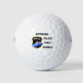 Pelotas De Golf Familia Policial Oficial
