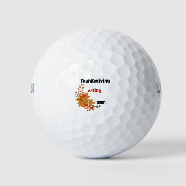Pelotas De Golf fanny and happy thanksgiving (Anverso)