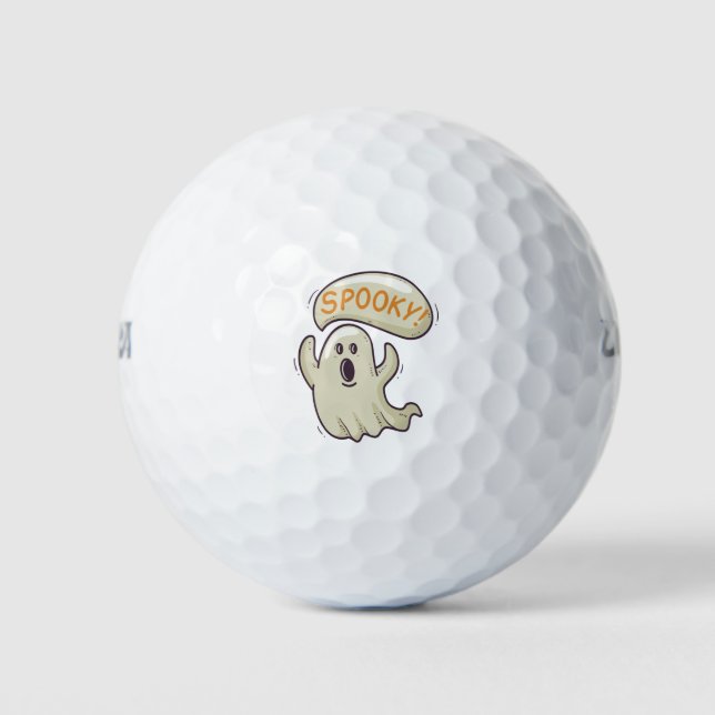 Pelotas De Golf Fantasma absoluto mejor lindo (Anverso)