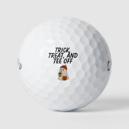 Pelotas De Golf Fantasma adorable y lindo Gorro rojo de Halloween 