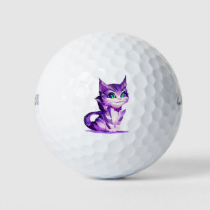 Pelotas De Golf Fantasy Cute Kawaii bebé gatito Cheshire