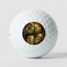 Pelotas De Golf Fantasy mischief, enchanted Forest premium golf ba