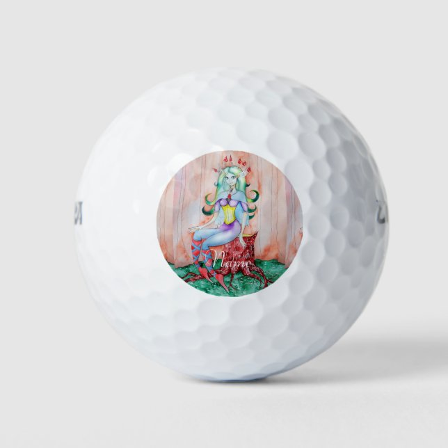 Pelotas De Golf Fantasy Pixie Fairy Thunder_Cove (Anverso)