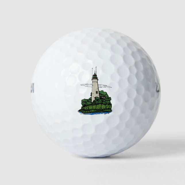Pelotas De Golf Faro (Anverso)