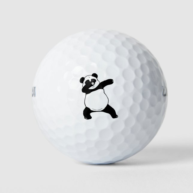 Pelotas De Golf Fat Panda Dabbing Dance (Anverso)
