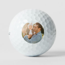 Pelotas De Golf Father's Day Gift New Dad Custom Photo