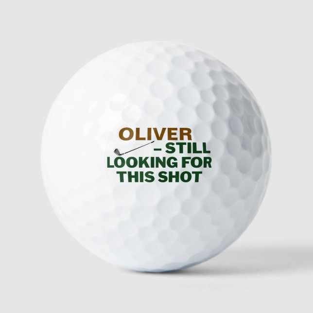 Pelotas De Golf Fathers Day Golf Dad Still Looking Design (Anverso)