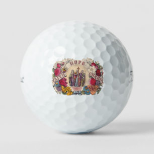 Pelotas De Golf Fe, esperanza y caridad virtudes teológicas