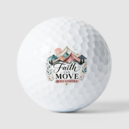 Pelotas de Golf Fe Mueve Montañas