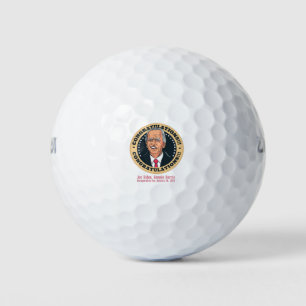 Pelotas De Golf felicitaciones presidente joe biden