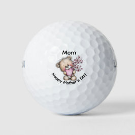 Pelotas De Golf Feliz Día de la Madre - Mamá