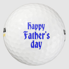 Pelotas De Golf Feliz Día de los Padres