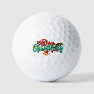 Pelotas De Golf feliz día de navidad