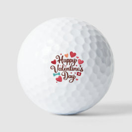 Pelotas De Golf Feliz día de San Valentín