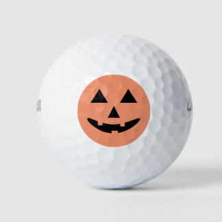 Pelotas De Golf Feliz Halloween Jack O'Lantern Pumpkin
