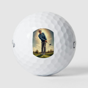 Pelotas De Golf Feliz Joe Biden
