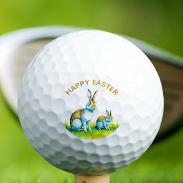 Pelotas De Golf Feliz Pascua