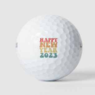 Pelotas De Golf Feliz regalo de Nochevieja 2023