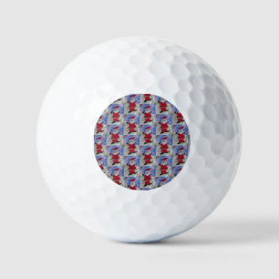 Pelotas De Golf Feliz Santa