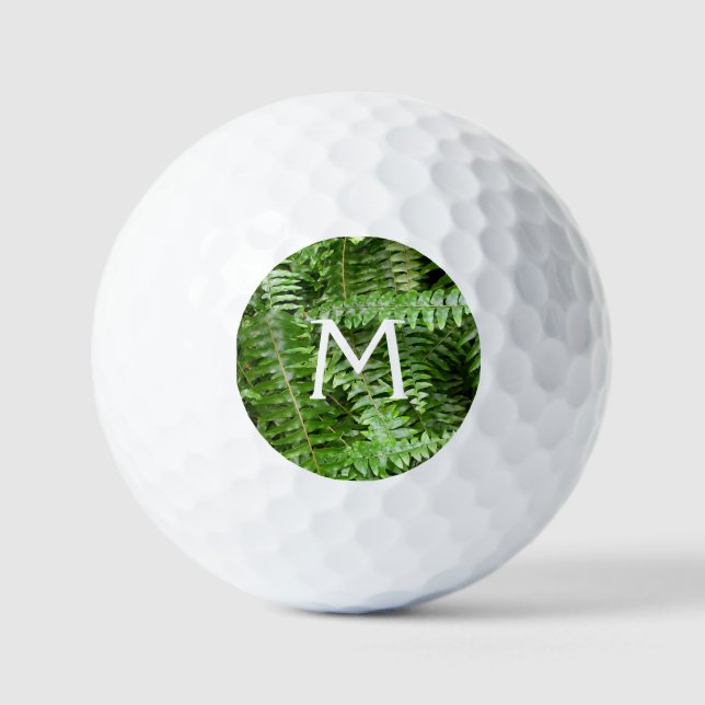 Pelotas De Golf Fern Fronds I Green Nature (Anverso)