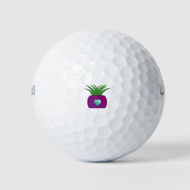 Pelotas De Golf Fern Love (Anverso)
