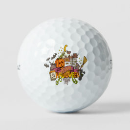 Pelotas De Golf Festival de Halloween