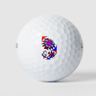 Pelotas De Golf Fibonacci 'Fish' por Kenneth Yoncich