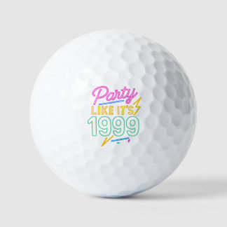 Pelotas De Golf Fiesta Como Si Fuera 1999®™ – Voltaje Neon