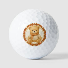 Pelotas De Golf Fiesta de bebé otoño acogedor | Crema neutra y nar