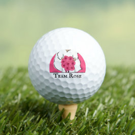 Pelotas De Golf Fiesta de Soltera Golf Roses Rosas Personalizadas