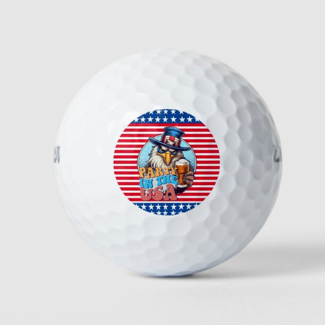 Pelotas De Golf Fiesta en USA GOLFER (Anverso)