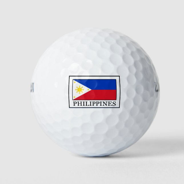 Pelotas De Golf Filipinas (Anverso)