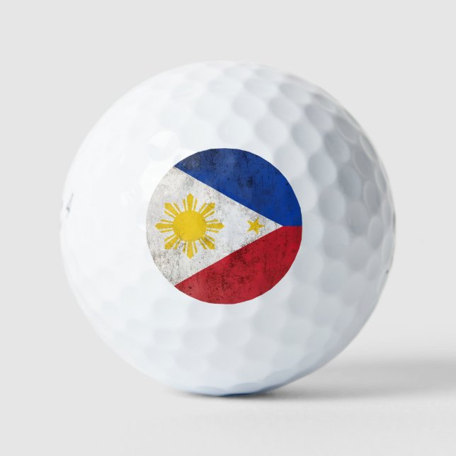 Pelotas De Golf Filipinas (Anverso)
