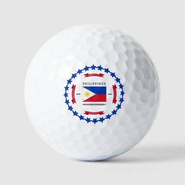 Pelotas De Golf Filipinas (Anverso)