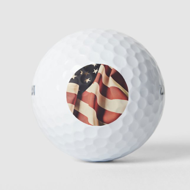 Pelotas De Golf Filtro de bandera de Estados Unidos (Anverso)