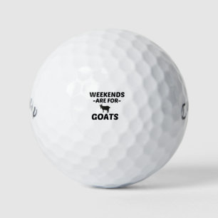 PELOTAS DE GOLF FINAL DE SEMANA DE CABRAS