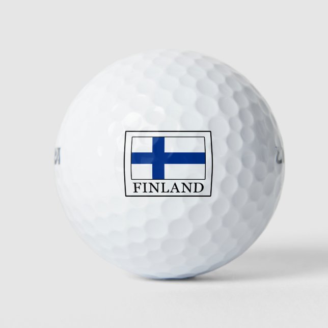 Pelotas De Golf Finlandia (Anverso)