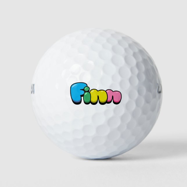 Pelotas De Golf Finn (Anverso)